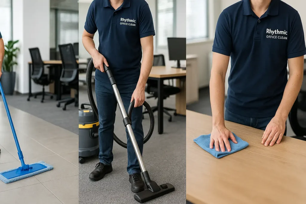 Rhythmic Office cleaning in sydney team 